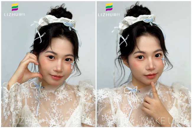 韓式丸子頭造型，南寧彩妝形象造型學(xué)校